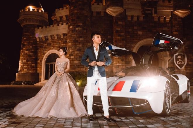 Minh Nhựa và vợ 2 Mina Phạm khoe loạt ảnh 'thần thái ngút ngàn' bên siêu xe triệu đô 3