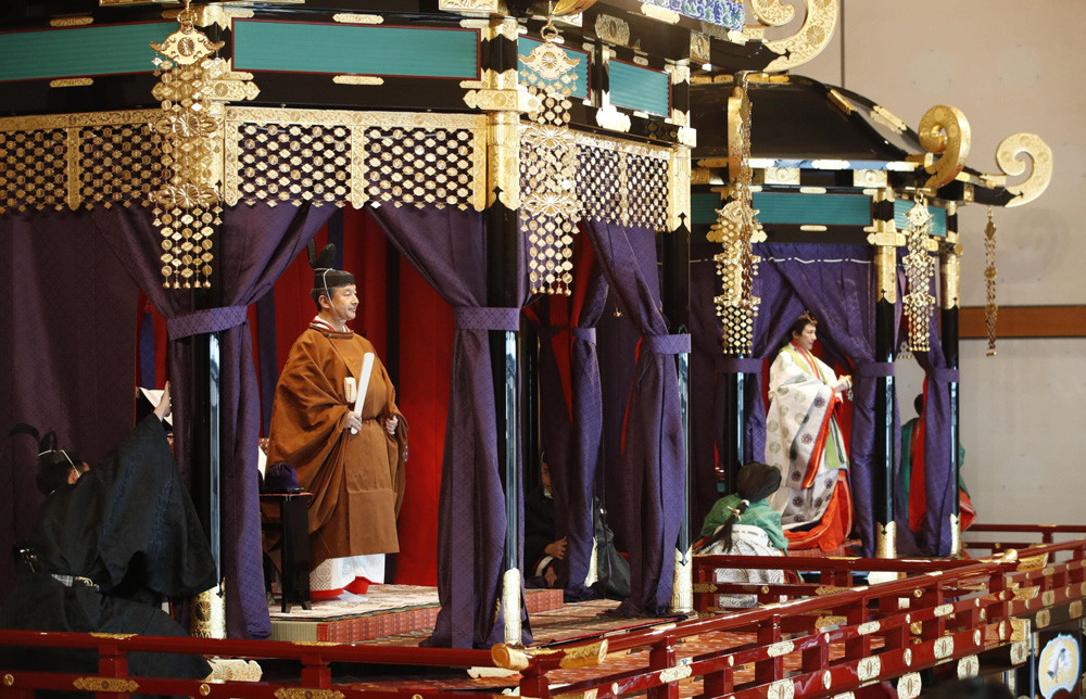 Thủ tướng và 186 đại diện quốc gia, tổ chức dự lễ đăng quang của Nhật Hoàng Naruhito