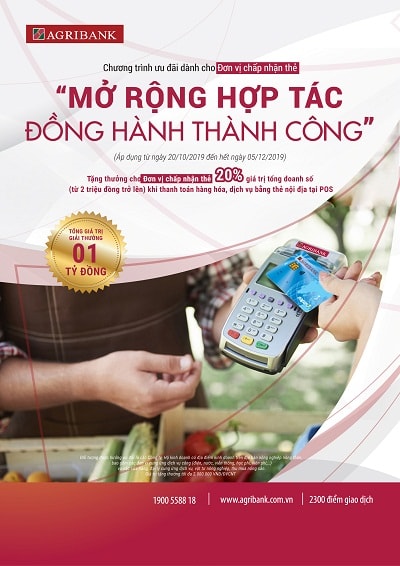 Agribank cùng Đơn vị chấp nhận thẻ “Mở rộng hợp tác, đồng hành thành công”