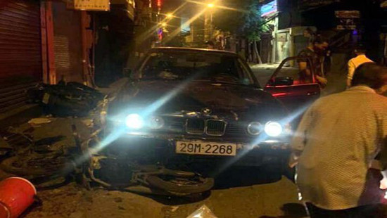 Hà Nội: Tạm giữ tài xế gây tai nạn khiến 5 người bị thương