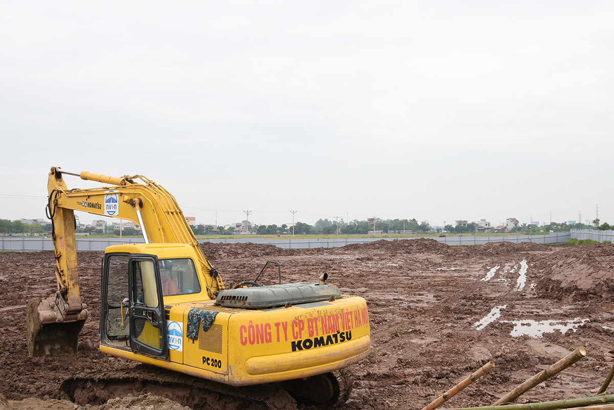 EVNHANOI “dồn sức” thi công xây dựng trạm biến áp 110kV Phú Xuyên