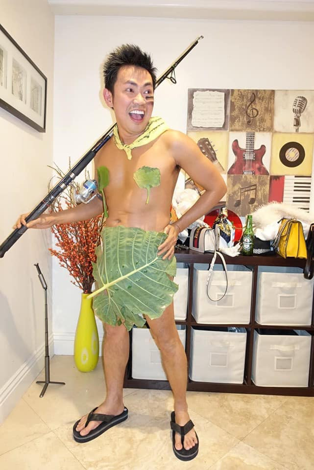 Halloween của sao Việt hải ngoại: Ông xã Hoài Phương giả gái - Việt Hương hóa tiên hắc ám sexy  7