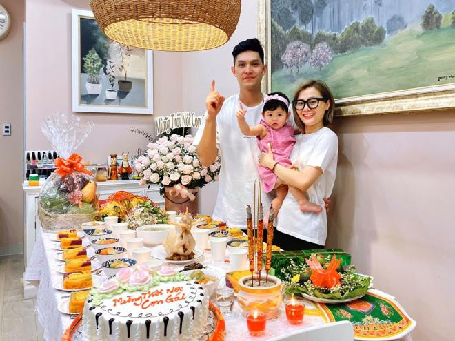 Thôi nôi cháu gái Quang Vinh  5
