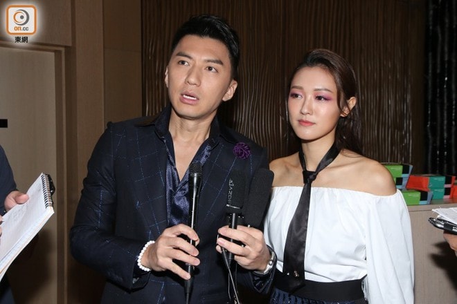 Xa Thi Mạn khoác tay kẻ cưỡng hiếp Lam Khiết Anh, cùng nửa làng sao Hong Kong dự cưới 'trai hư' TVB 10
