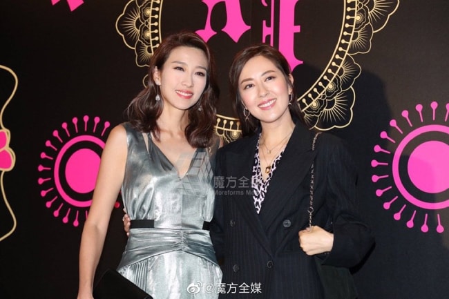 Xa Thi Mạn khoác tay kẻ cưỡng hiếp Lam Khiết Anh, cùng nửa làng sao Hong Kong dự cưới 'trai hư' TVB 13