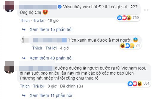 Dân mạng nói về Bích Phương hát nhép 2