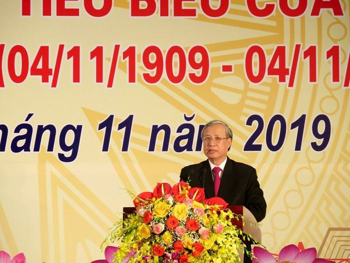 Lãnh đạo Đảng và Nhà nước tham dự mít tinh kỷ niệm 110 năm ngày sinh đồng chí Hoàng Văn Thụ