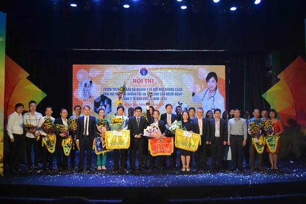Sở Y tế Hà Nội giành giải nhất hội thi tuyên truyền ngành y tế khu vực III năm 2019