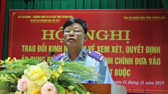 Tháo gỡ những khó khăn, vướng mắc trong công tác cai nghiện bắt buộc tại Thanh Hóa