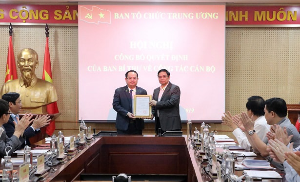 Ban Bí thư bổ nhiệm Phó Trưởng Ban Tổ chức Trung ương