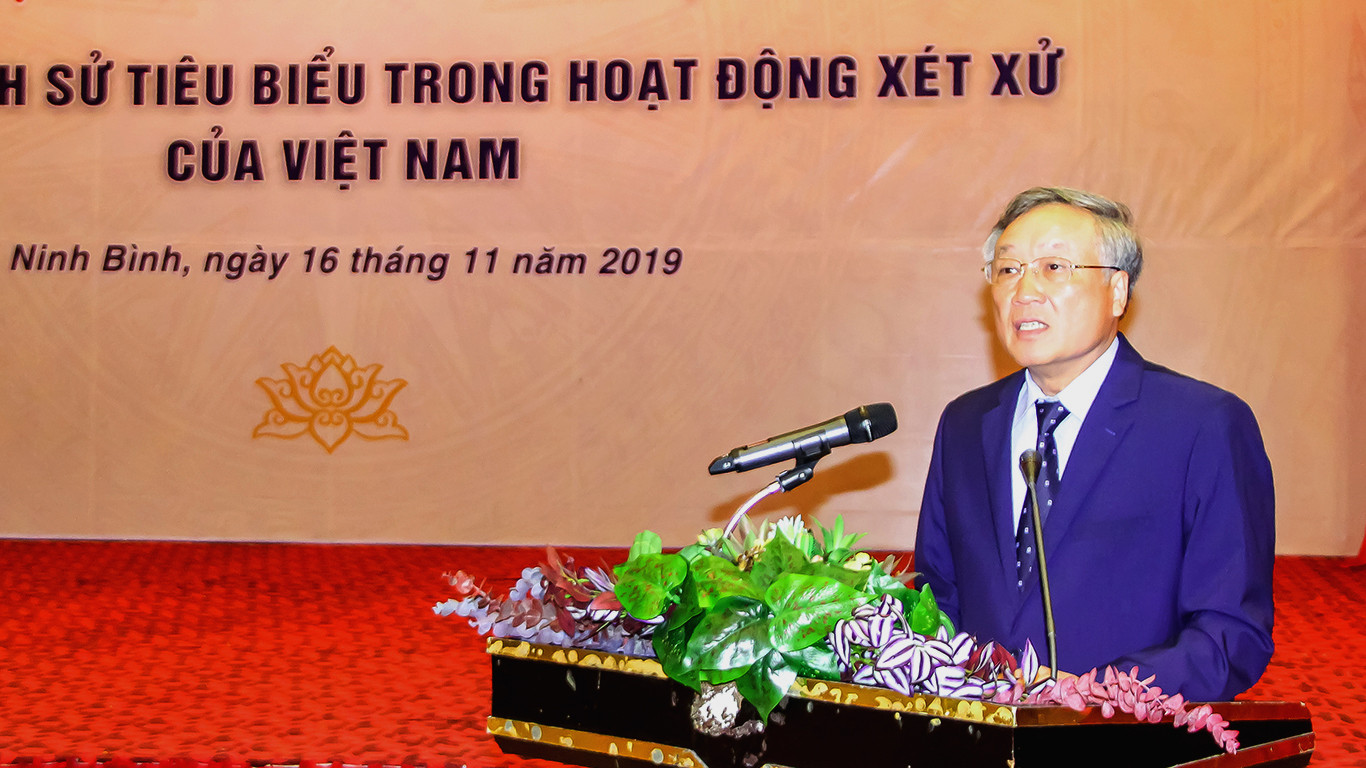 Hội thảo khoa học nhân vật lịch sử tiêu biểu trong hoạt động xét xử của Việt Nam