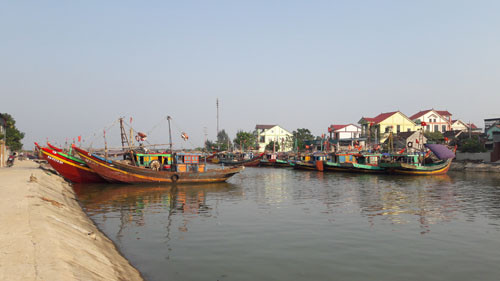 Nghệ An: Nhiều tàu cá “nằm bờ” vì đánh bắt không hiệu quả