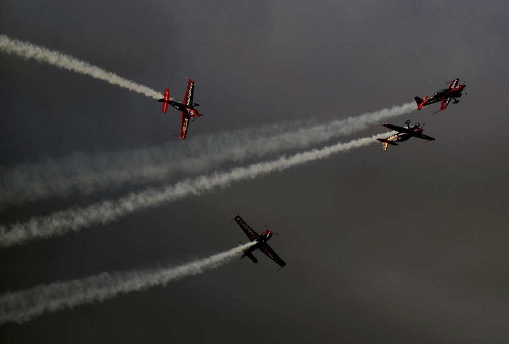 Mãn nhãn những pha trình diễn của “chim sắt” tại Dubai Airshow 2019