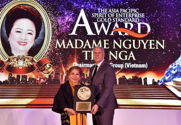 Chủ tịch Tập đoàn BRG Nguyễn Thị Nga giành nhiều giải thưởng lớn tại Asian Golf Awards 2019