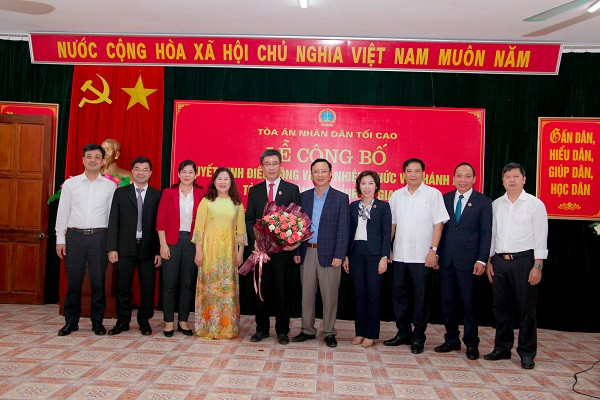 TANDTC điều động và bổ nhiệm Chánh án TAND tỉnh Hà Giang 