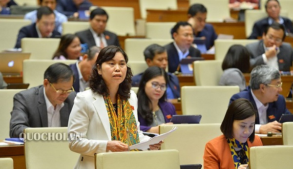 Quốc hội thảo luận về Luật sửa đổi, bổ sung một số điều của Luật Ban hành VBQPPL