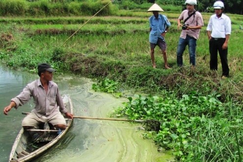 Xử phạt Nhà máy tinh bột sắn hơn 470 triệu đồng vì hành vi xả thải