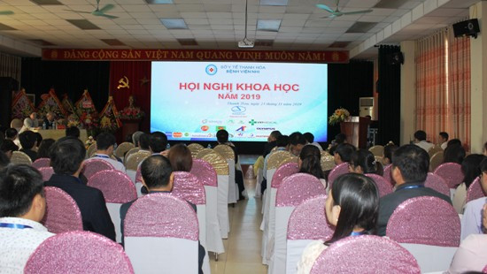Bệnh viện nhi Thanh Hóa tổ chức hội nghị khoa học