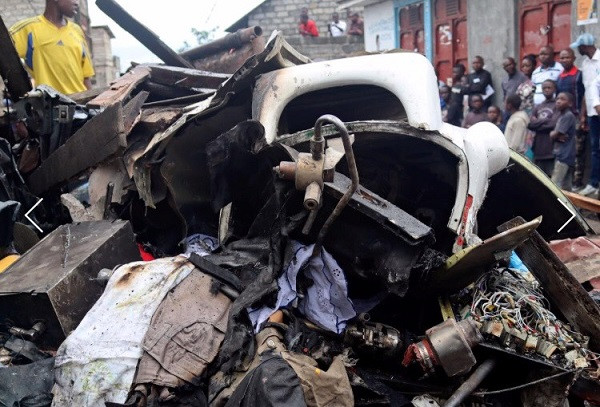 Tai nạn máy bay ở miền đông Congo: Ít nhất 27 người chết