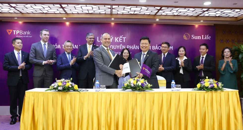 TPBank ký kết hợp đồng bảo hiểm độc quyền với Sun Life Việt Nam