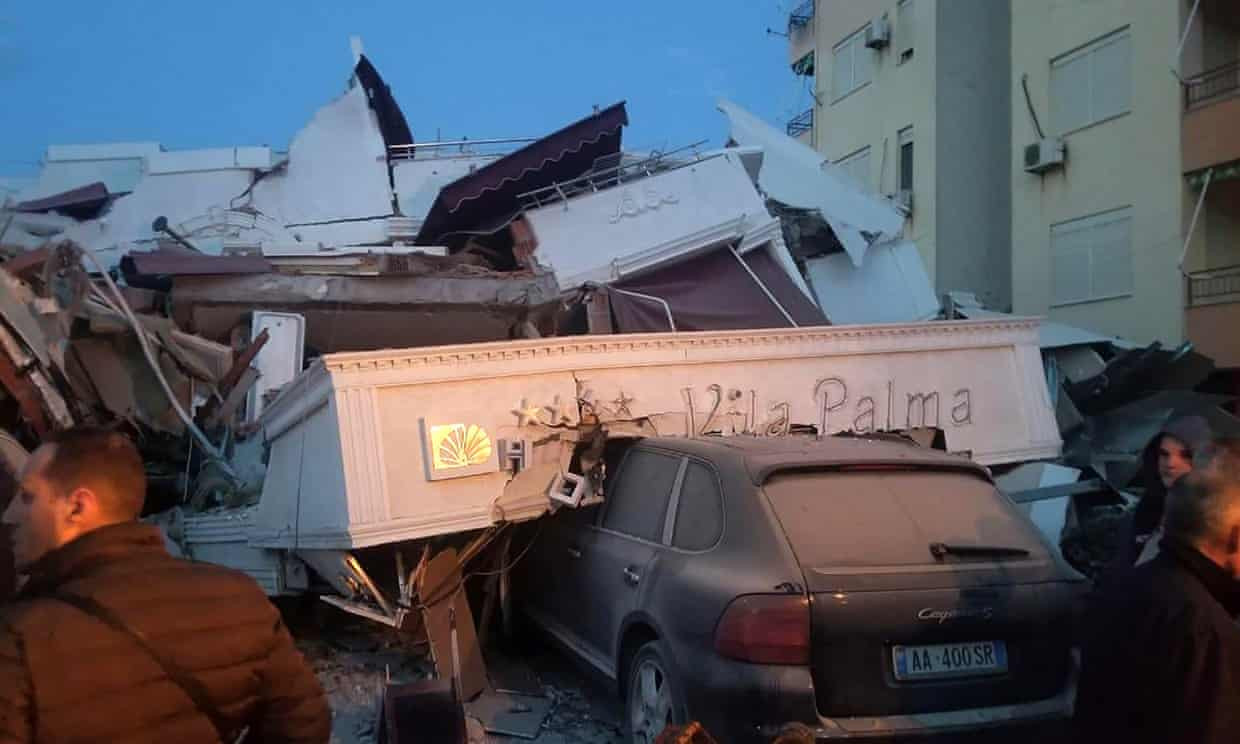 Động đất kinh hoàng ở Albania, hơn 140 người thương vong