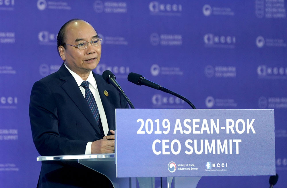 Thủ tướng dự Hội nghị thượng đỉnh CEO ASEAN-Hàn Quốc