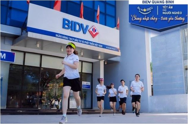 BIDV tặng mã giảm giá trên Smartbanking cho các runner