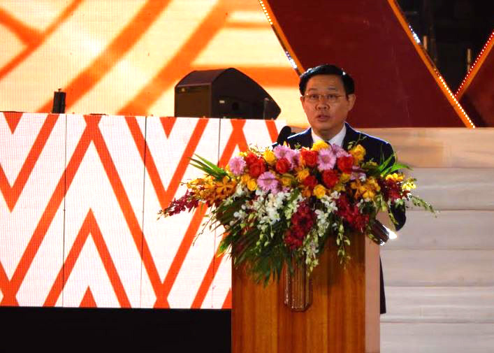 Phó Thủ tướng Vương Đình Huệ dự lễ kỷ niệm 90 năm thành lập đô thị Pleiku
