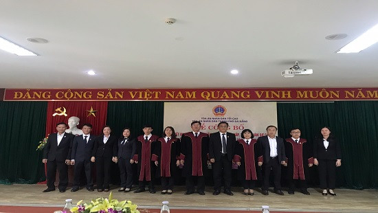 TAND TP Đà Nẵng trao quyết định bổ nhiệm Thẩm phán trung cấp, Thẩm phán sơ cấp