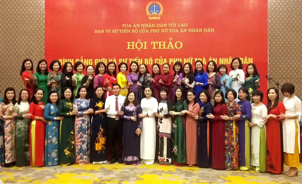 Hội thảo Bình đẳng giới và sự tiến bộ của Phụ nữ TAND