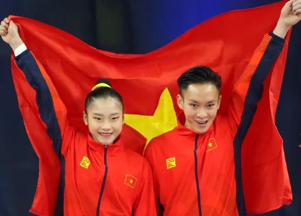 Đoàn Thể thao Việt Nam bảo vệ thành công vị trí thứ 2 trên bảng tổng sắp huy chương