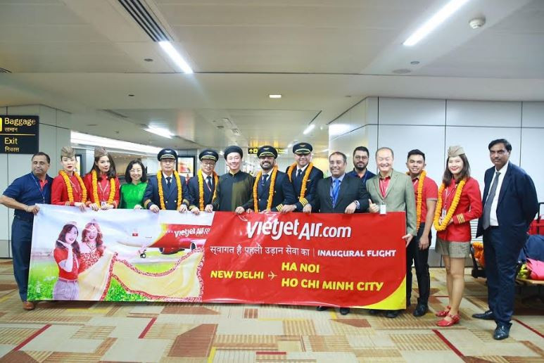 Vietjet tiên phong khai trương 2 đường bay thẳng từ Việt Nam tới New Delhi (Ấn Độ)