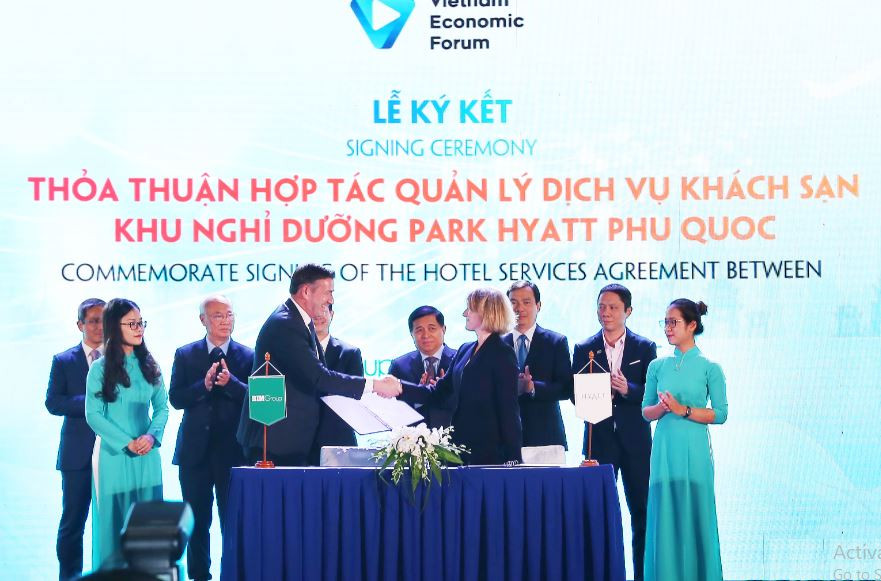 BIM Land và Tập đoàn Hyatt ký kết thỏa thuận hợp tác tại diễn đàn cấp cao du lịch Việt Nam 2019