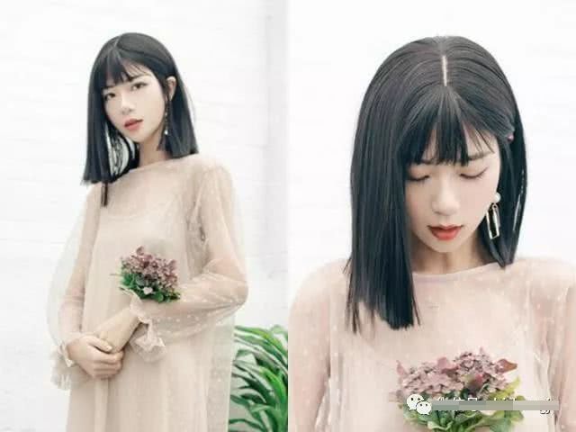 tóc thẳng ngang vai đẹp 2