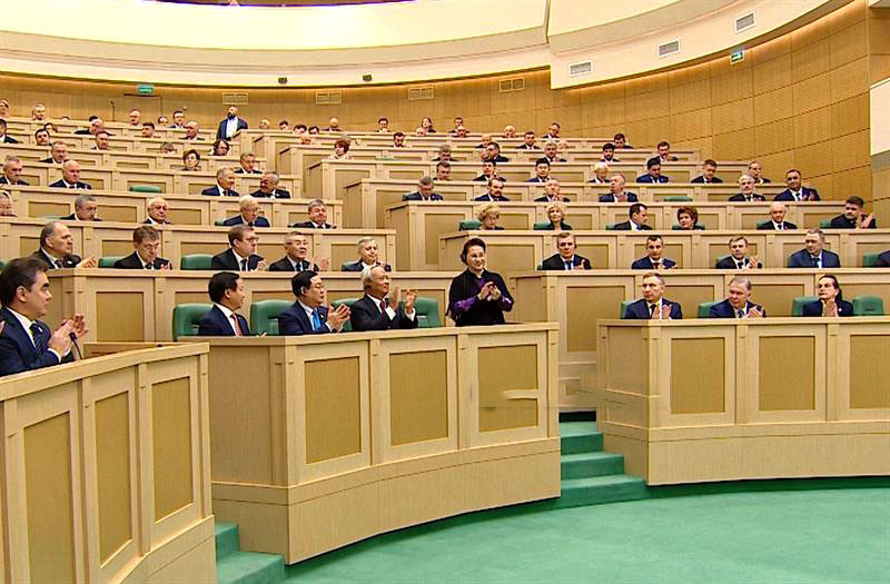 Chủ tịch Quốc hội phát biểu tại phiên họp toàn thể của Hội đồng LB Nga