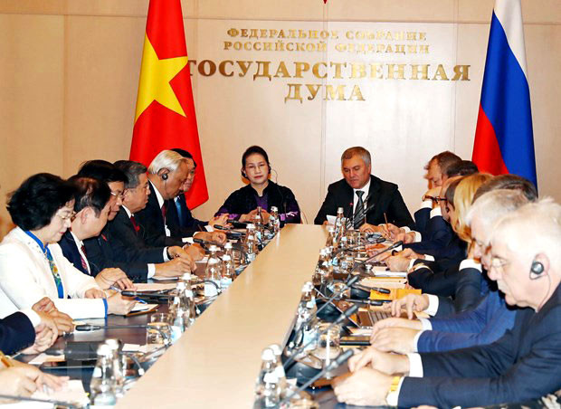 Phiên họp thứ nhất của Ủy ban hợp tác liên nghị viện Việt-Nga