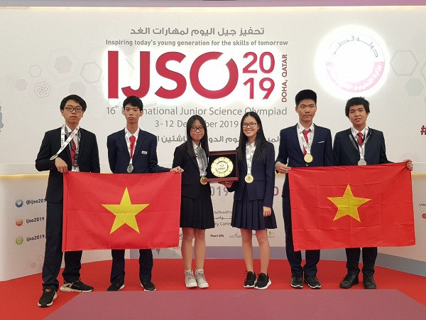 Việt Nam giành 6 huy chương tại kỳ thi Olympic Khoa học trẻ quốc tế IJSO 