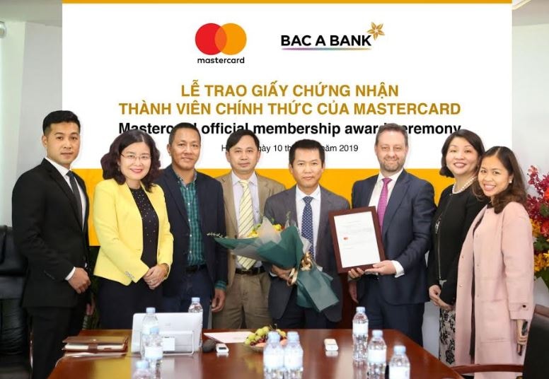 BAC A BANK trở thành thành viên chính thức của Mastercard