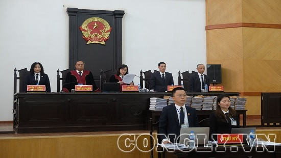 Nguyễn Bắc Son, Trương Minh Tuấn cùng các đồng phạm hầu tòa