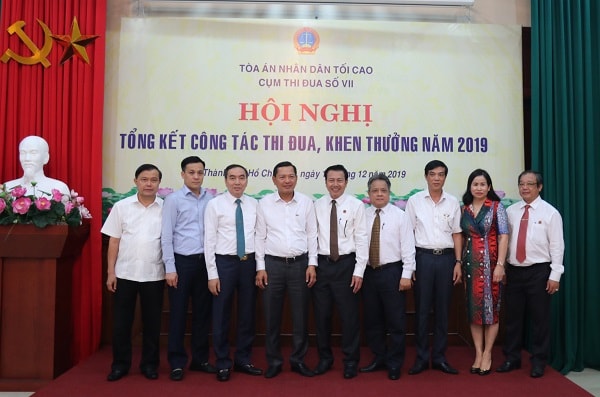 Cụm thi đua số VII TAND tổng kết công tác thi đua, khen thưởng năm 2019