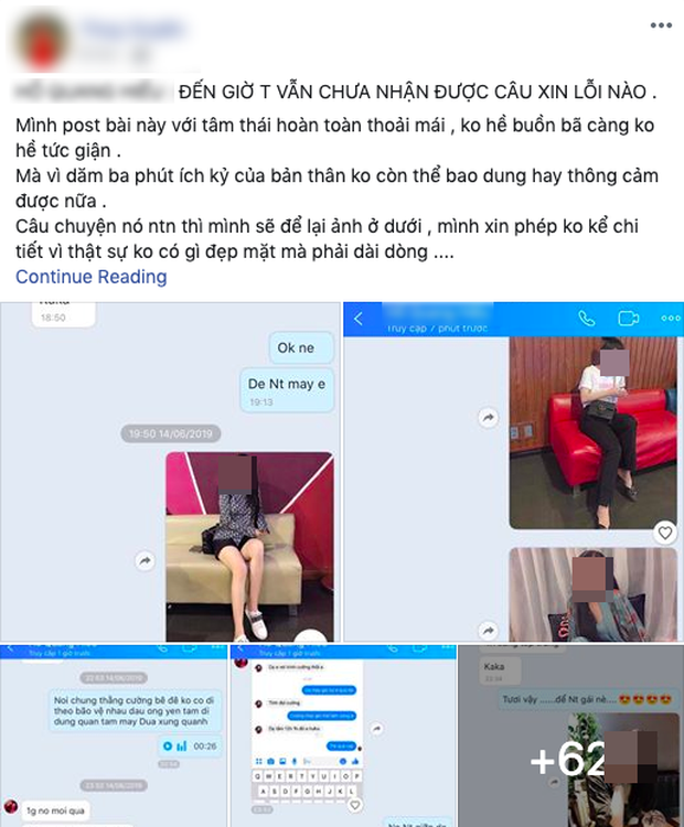 Loạt tin nhắn vạch trần 'bản sao' Hồ Quang Hiếu tự nhận là nam chính trong vụ tố cưỡng dâm 4
