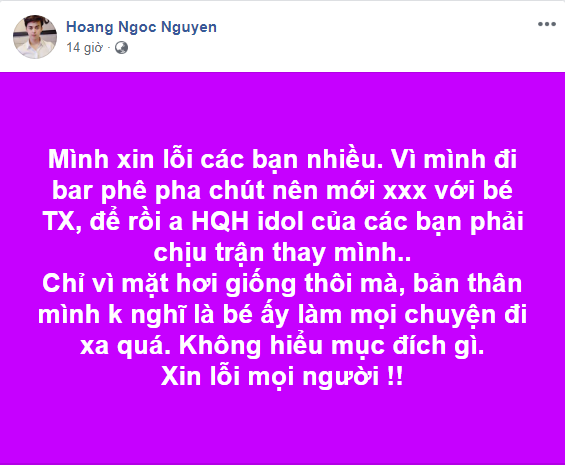 Loạt tin nhắn vạch trần 'bản sao' Hồ Quang Hiếu tự nhận là nam chính trong vụ tố cưỡng dâm 0