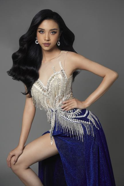 Thúy An khoe 2 mẫu đầm dạ hội đẹp mê hoặc cho đêm chung kết Miss Intercontinental