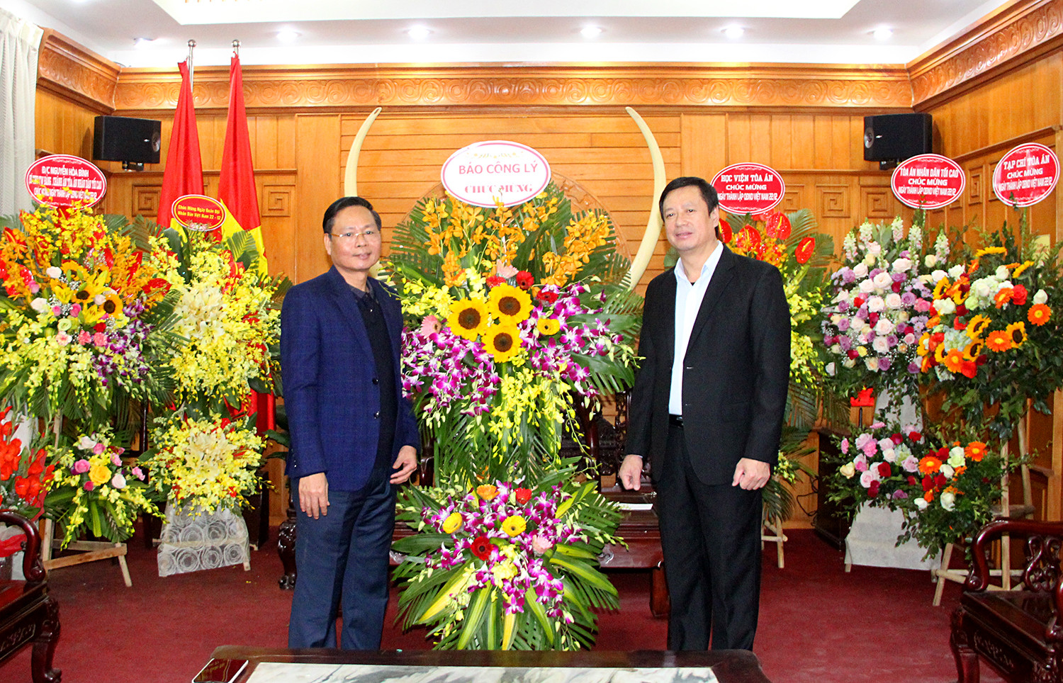Báo Công lý chúc mừng Toà án quân sự Trung ương nhân kỷ niệm ngày thành lập QĐND Việt Nam