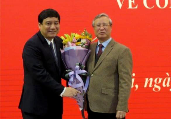 Đồng chí Nguyễn Đắc Vinh được điều động làm Phó Chánh Văn phòng TW Đảng