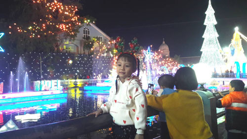 Rực rỡ sắc màu Giáng sinh ở giáo xứ Nghi Lộc