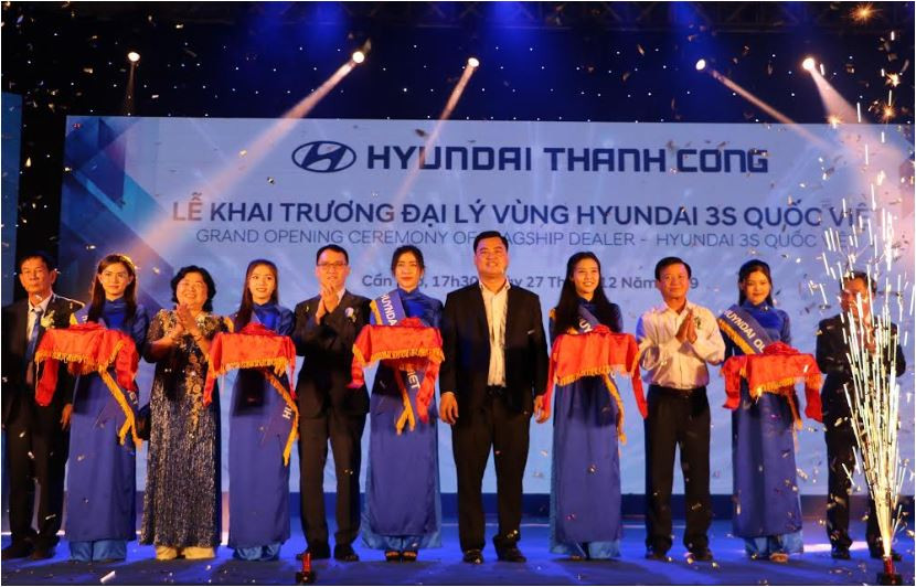 Cần Thơ: Khai trương Đại lý vùng Hyundai 3S Quốc Việt