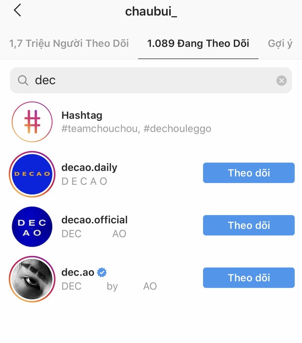 Châu Bùi và Decao chia tay 0