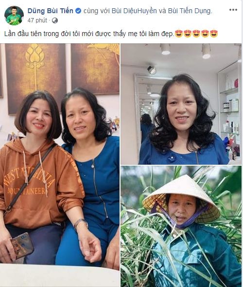 mẹ Bùi Tiến Dũng 0