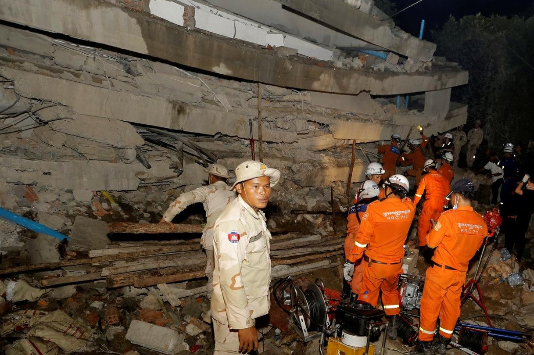 Tin vắn thế giới ngày 6/1: 36 người thiệt mạng trong vụ sập nhà nghiêm trọng tại Campuchia